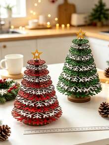 Christmas Tree Decoration, Desktop Decor, DIY Creative Gift, Christmas Decoration Gift, Home Decor, Create Holiday Atmosphere, Best Choice For Christmas Gifts For Family, Friends And Classmates - Multicolor - View 7