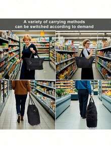 Portable Shopping Carts - Multicolor - View 4