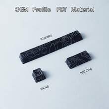 Creative PBT Dye-Sublimation Non-Backlit Decorative Keycap Set, Replacement Keycaps Spacebar Enter ESC Shift Arrow Keys, Suitable For MX Switch Mechanical Gaming Keyboards - View 17