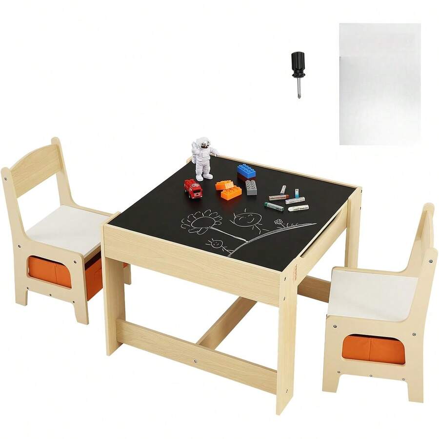 Folding Tables & Chairs - Beige - View 1