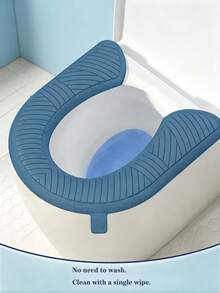 Waterproof Toilet Seat Cover, All-Season Universal Thickened Toilet Seat Pad For Home - Multicolor - View 10