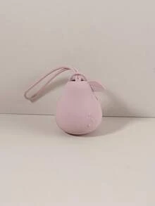 Baby Silicone Pacifier Storage Box, Cartoon Pear Shaped Portable Hanging Pacifier Storage Bag - Multicolor - View 4