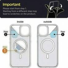 Phone Case - Luxury Transparent Magnetic Wireless Charging Phone Case, Compatible With 17 Pro Max Air 16 15 14 13 Pro Max Transparent 17 Promax Phone Case, Slim Soft Edge Hard Shell Shockproof Back Cover 17 Pro Max Case 17 Pro Case 17 Case 16 Case CteGlodrix - Orange - View 10