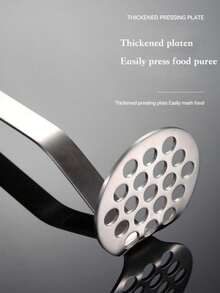 Potato Masher & Potato Ricer - Silver - View 8