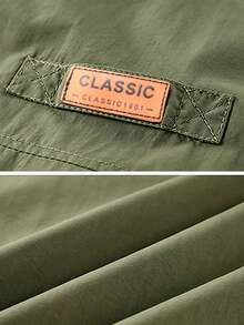 Men's Spring/Autumn Lightweight Outdoor Workwear Multi-Pocket Tactical Vest Jacket - Army Green - View 5