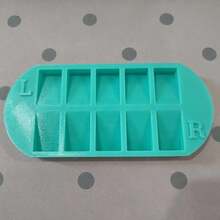 1pc Press-On Nail Storage Box; Available In Five Colors; Features 10 Compartments; An Essential Tool For Nail Technicians; Nail Art Supplies And Accessories. - Multicolor - View 7