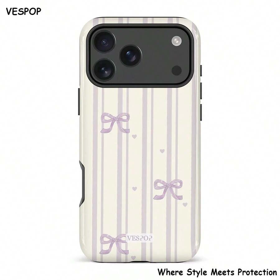 VESPOP Striped Element Fashion Phone Case - Compatible With Iphone 18/17/16/15/14/13/12/11 Pro Max/Pro Plus/12 Mini/13 Mini, Compatible With Galaxy S26 S25 S24 S23 S22 S21 Plus Ultra, Compatible With Pixel 8 9 10 PRO - Mixed Color 1 - View 1
