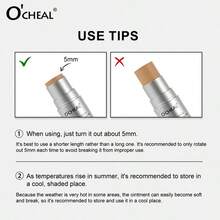 Contour Stick, High Pigmentation, Smooth Texture And Easy To Apply, Facial Contouring Stick, Creates A Natural 3D Contoured Look, Waterproof Andproof, Smudge-Proof, Matte Finish, Suitable For All Skin Types. - Multicolor - View 6