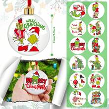 The Grinch The 12pcs Whoville Christmas Tree Hanging Ball Ornaments, Christmas Tree Decorations, Christmas Holiday Tree Home Decor - Multicolor - View 4