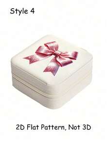 Portable Jewelry Box,Jewelry Storage Box,Jewelry Packaging Gift Box, Necklace Earring Box, High-Capacity Ring Earring Small Jewelry Storage Box - Multicolor - View 12