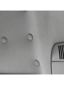 25/50pcs Universal Car Headliner Repair Buttons, Car Headliner Fastener Clips, Car Interior Headliner Fixing Clips, Gray Round Headliner Repair Clips, Easy To Install Car Interior Accessories - A - View 3