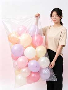 Reusable Thickened Balloon Storage Bag, Multi-Functional Storage Bag, Clothing Bag Storage, Etc., Available In Multiple Sizes, Suitable For Mother's Day And Graduation Season, Birthday Party, Wedding, Party, Birthday, Baby Shower Decorations, Balloon Arch Kit, Holiday, Christmas, Essential For Decoration. Party Supplies - Multicolor - View 4