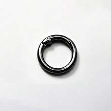 2-In-1 Compact Mini 360° Rotating Ultra-Thin Stainless Steel Phone Lanyard Clip + Ring Buckle, Multi-Color DIY Side-Hang Single-Hole Metal Connector Plate, Anti-Drop Finger Strap Phone Charm Decor, Creative Personalized Phone Lanyard Connector, Phone Case Back Adhesive Pad Fixed Bracket Universal Phone Accessory - Multicolor - View 13