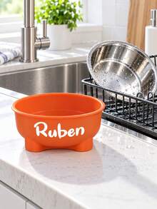 [Disesuaikan] Mangkuk Hewan Peliharaan Stainless Steel yang Dapat Dilepas, Mangkuk Makanan Universal untuk Anjing dan Kucing, Mudah Dibersihkan, Mangkuk Makan Kustom yang Dipersonalisasi, Perlengkapan Hewan Peliharaan - MultiWarna - View 6