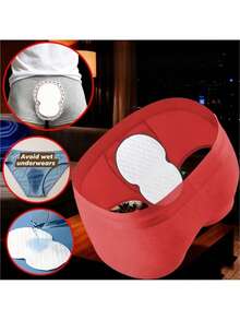120pcs 2-In-1 Disposable Panty Liners, Sweat-Absorbing Pads For Briefs And Boxers, Individually Wrapped Hygienic Adhesive Pads, Soft And Portable, Suitable For Daily Use, Travel, Keep Fresh Anytime, Unisex, Plus Size Women's Underwear - One Size - View 8