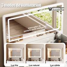 Vanities & Vanity Benches - White - View 4