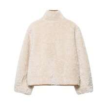 DEEKA Autumn/Winter New Women's Fashion Reversible Jacket, Versatile European And American Style Spring - Apricot - View 10