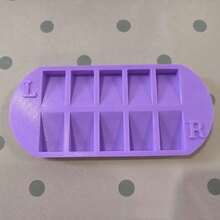 1pc Press-On Nail Storage Box; Available In Five Colors; Features 10 Compartments; An Essential Tool For Nail Technicians; Nail Art Supplies And Accessories. - Multicolor - View 8