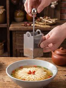 Stainless Steel Tofu Shredder Knife Mold Fine Shredder Tofu Slicer Chrysanthemum Wensi Japanese Chef Tool - Silver - View 2