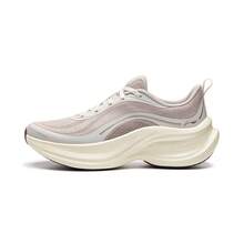 Li-Ning JINGHONG 2 COMFY Women's Cushioning Protective Running Sports Shoes ARHW020 - Stalactite Gray/Silt Purple - View 5