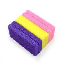 1pc Foot Pumice Stone Exfoliating File, Dead Skin Remover, Foot Care Pedicure Tool, Salon Foot Scrub Pad, Friction Board, Unisex Pedicure Exfoliating Tool, Double-Sided Foot File, Volcanic Rock Material, Can Remove Dead Skin, Foot Scrub - Multi-color - View 8