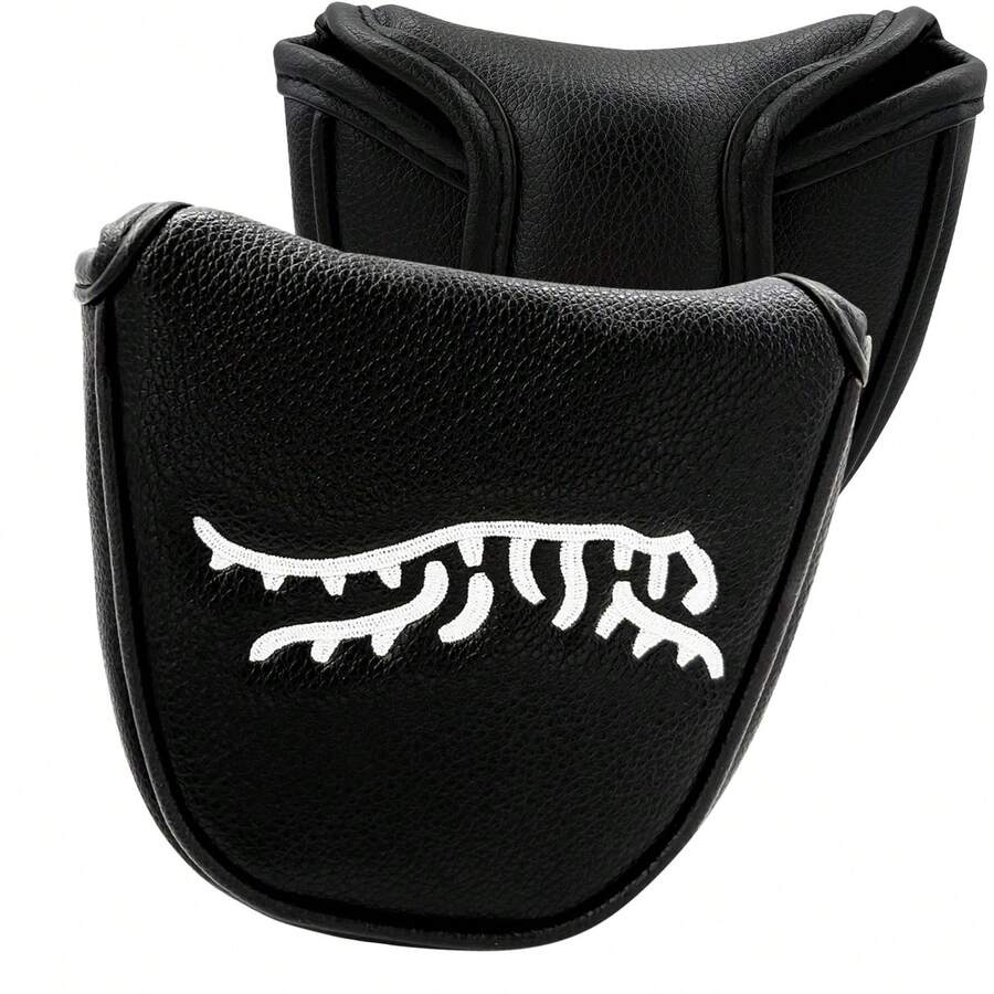 1pc Abstract Tiger Golf Club Head Cover, Golf Putter Cover, Fashionable Golf Club Protector, Suitable For Male And Female Golfers, Provides Best Protection For Your Golf Club Golf Accessories