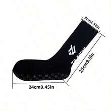 CT TAPESOCKS 1 Set Outdoor Sports Combo Kit: 1 Pair Non-Slip Grip Socks, 1 Pair Training Leg Sleeves, Suitable For Competition And Training - Multicolor - View 6
