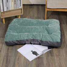 Comfortable Striped Square Pet Bed - Soft & Durable, Suitable For Small To Large Dogs, All-Season Use, Removable, Ideal For Dog Boarding, Puppy Rearing, Indoor/Outdoor, Travel And Various Occasions - Multicolor - View 8