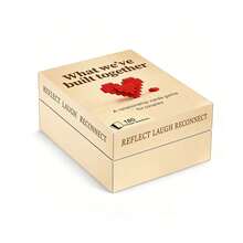 What We've Built Together Couples Relationship Card Game, 180 Unique Conversation Question Cards, Romantic Interactive Table Game, Christmas Game Night, Sweet Christmas Gift, Perfect For Couple Party, Date Night & Holiday Gathering - Multicolor - View 6