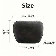 1pc Travel Home-Friendly Soft Neck Pillow, Provides Support And Comfort, Ergonomic Shape Suitable For Driving, Home And Office Chair Use. Lightweight, Washable And Compact. - A - View 8