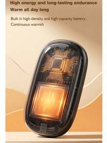 USB Rechargeable Digital Display Aluminum Alloy 2-In-1 Hand Warmer - Hand Warmer - View 7