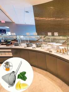 1pc Stainless Steel Cocktail Strainer - Conical Design For Perfect Juice And Beverage Filtration, Essential Bar Accessory - Multicolor - View 3