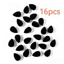 26pcs Black Mini Makeup Sponge Set With Storage Box, Dry & Wet Dual Use Makeup Sponge, Water Drop Shaped Powder Puff, Suitable For Foundation And Concealer, Compact And Portable, Essential Travel Makeup Tool - Multicolor - View 11