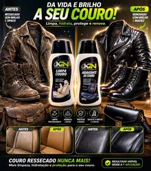Hidratante Para Couro + Limpa Couro 200ml - KN - C - Visão 7