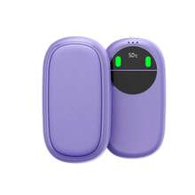 USB Rechargeable Digital Display Aluminum Alloy 2-In-1 Hand Warmer & Power Bank - A - View 13
