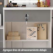 Vanities & Vanity Benches - Grey - View 9
