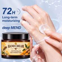 2PCS Avocado High-Efficiency Moisturizing Hand Cream, Long-Lasting Hydration Up To 72 Hours. Suitable For Common Hand Tightness, Dryness And Itching In Autumn/Winter, Deeply Nourishes Skin, Fights Dry Lines, Roughness And Peeling. - Tea Flavor - View 5