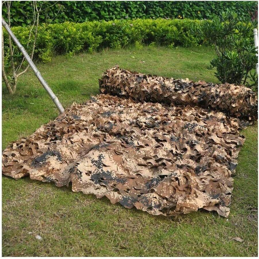 3X4m Camouflage Net Camo Netting Camping Shooting Hunt Sunshade Mesh Nets - WIN-Camouflage-3*4-Yellow - View 1