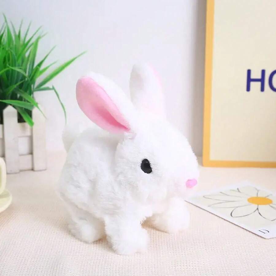 Kids Plush Interactive Toys - White - View 1