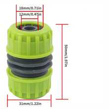  4 Pcs Universal Hose Connector, Quick Connect Garden Hose Adapter, Plastic Fitting For Home Outdoor Watering  - Multicolor - View 3