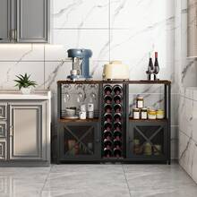 Freestanding Wine Racks & Cabinets - Black - View 5