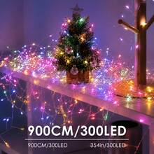 1pc USB Firecracker String Lights, LED Fairy Lights With Bright Silver Metal Wire, 8 Modes Fireworks Lights, Suitable For Valentine's Day, Easter, Christmas Wreath, Party And Wedding Decoration - Multicolor - View 3
