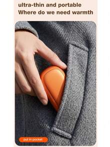 USB Rechargeable Digital Display Aluminum Alloy 2-In-1 Hand Warmer - Hand Warmer - View 5