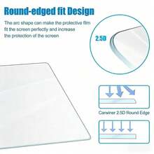 3pcs 0.3mm Ultra-Thin 9H Hardness Tempered Glass Screen Protector For Canon G7X3 Camera, Anti-Scratch, Anti-Fingerprint, Not Waterproof - 3pcs Transparent - View 8