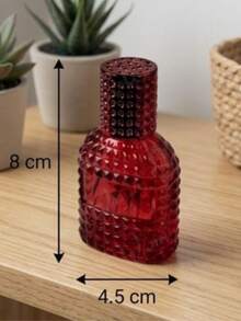 Vidro 30ml Perfume C/Valvula Spray R.F240 Vermelho - 1PC - Visão 4