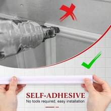 1 buah Strip Dekoratif PVC Perekat Diri 2Mx23/27/32MM Fleksibel dan Dapat Ditekuk, Lis Dinding, Lis Lantai, Papan Skirting, Dekorasi Interior untuk Lantai dan Dinding - Beraneka warna - View 9