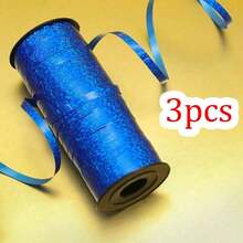 1. Ruy băng polypropylene kim tuyến màu xanh hoàng gia, ruy băng PP bóng cạnh mịn, đa năng dùng gói quà & buộc bóng bay, trang trí tiệc sinh nhật và cây Giáng Sinh - Nhiều màu - Xem 12