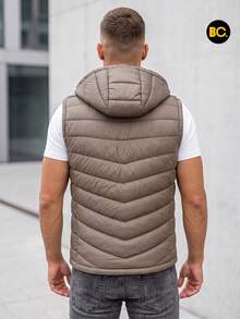 Big City Men Winter Coats - Beige - View 3