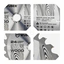 255mm Black Tungsten Carbide Saw Blade, 24T Woodworking Circular Saw Blade With 30mm Bore - A - View 8