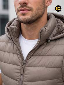 Big City Men Winter Coats - Beige - View 6